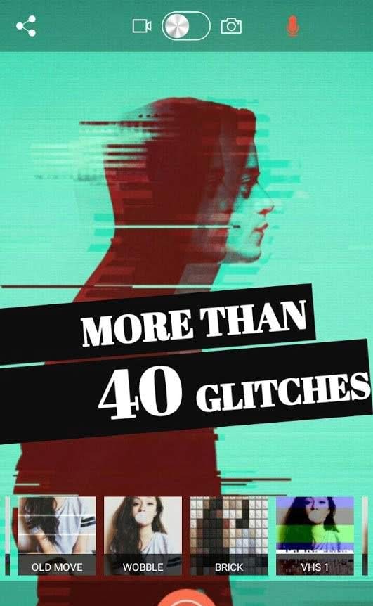 Glitch Video Effects-VHS Camera Aesthetic Filters screenshot 1