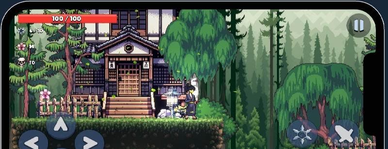 Katana Of Rin - 2D Action RPG screenshot 2