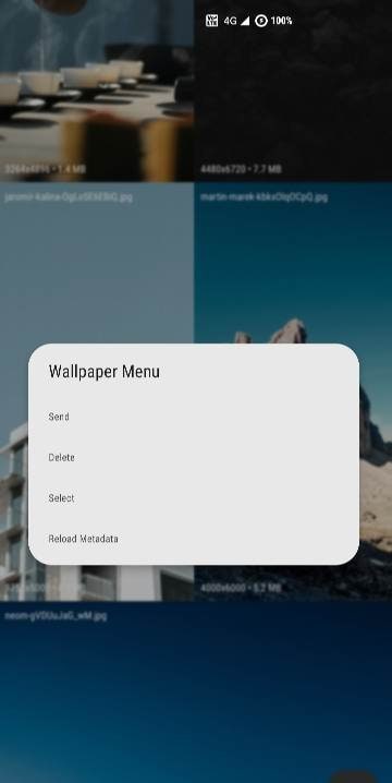 Peristyle Wallpaper Manager screenshot 2