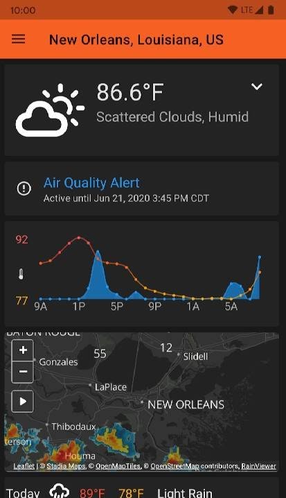 QuickWeather screenshot 1
