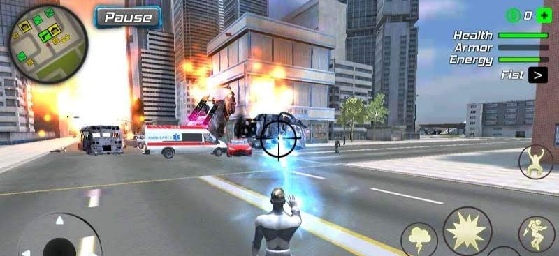 Hurricane Superhero : Wind Tornado Vegas Mafia screenshot 4