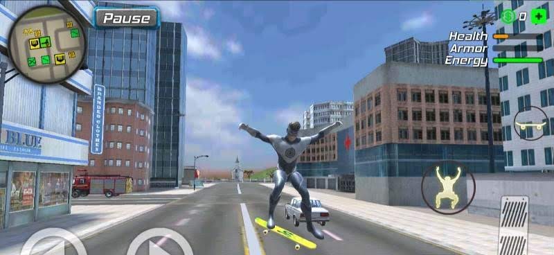 Hurricane Superhero : Wind Tornado Vegas Mafia screenshot 2