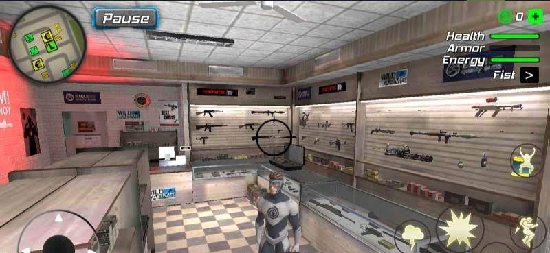 Hurricane Superhero : Wind Tornado Vegas Mafia screenshot 3