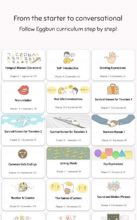 Eggbun: Learn Korean Fun screenshot 2