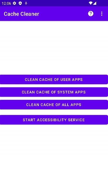 Cache Cleaner screenshot 1