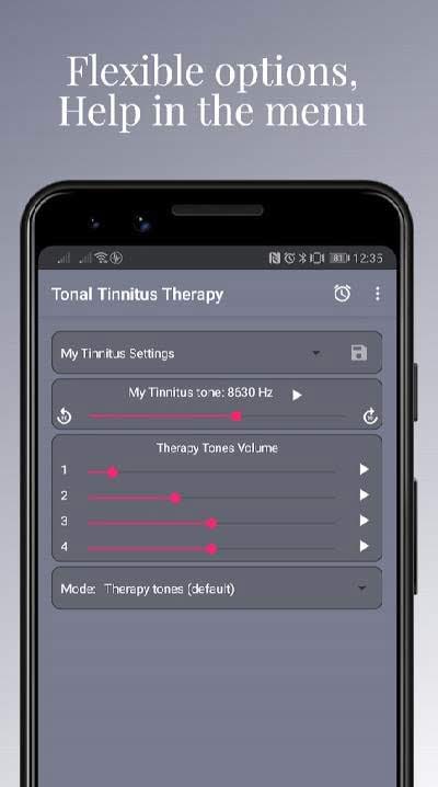 Tonal Tinnitus Therapy screenshot 1