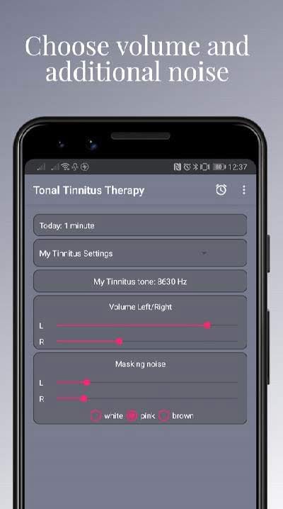 Tonal Tinnitus Therapy screenshot 2