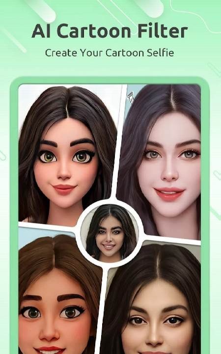 FaceTrix - AI Face Editor App display preview 4