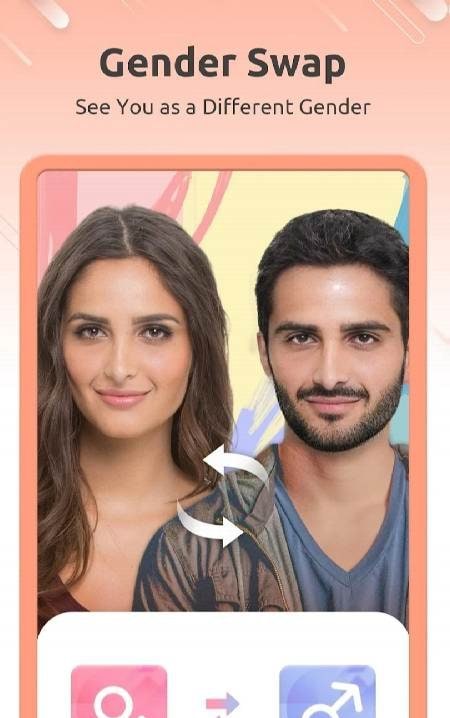 FaceTrix - AI Face Editor App display preview 1