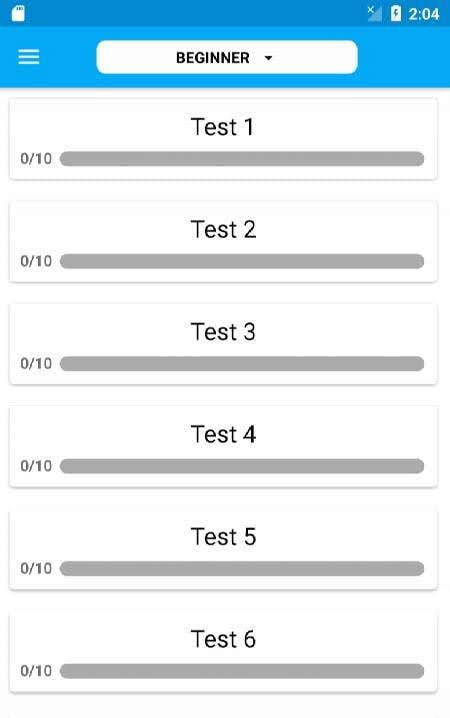 TOEFL Practice Test screenshot 1