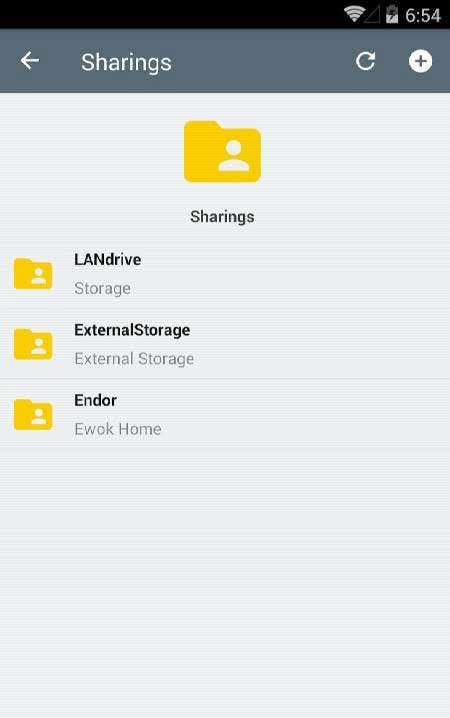 LAN drive - SAMBA Server & Client screenshot 3