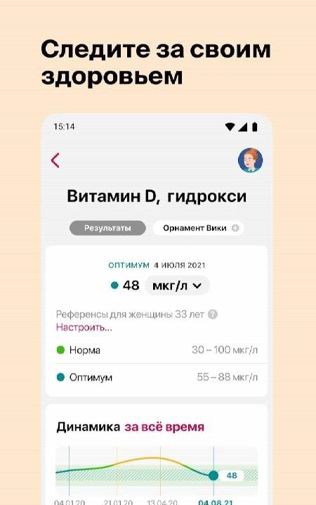 Ornament: Health Tracking screenshot 1