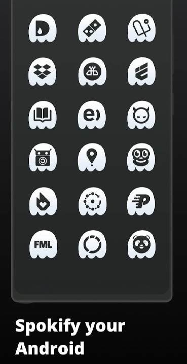 Ghost Boo - Icon Pack screenshot 2