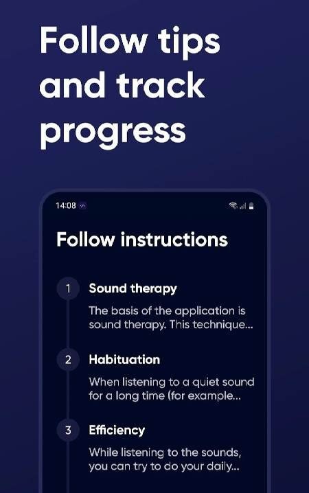 Tinnitus Alleviator App screenshot 3
