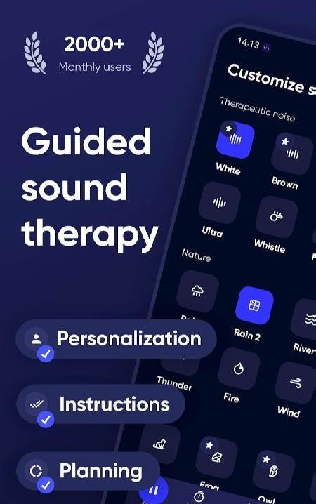 Tinnitus Alleviator App screenshot 1