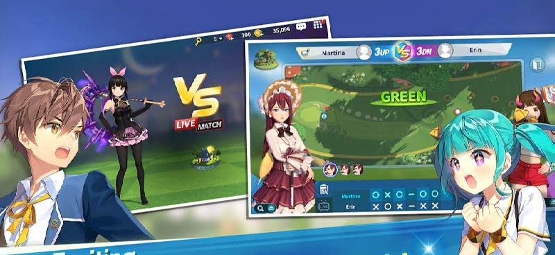 Birdie Crush: Fantasy Golf gameplay screenshot 3
