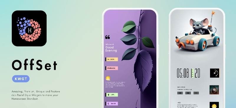 OffSet KWGT screenshot 1