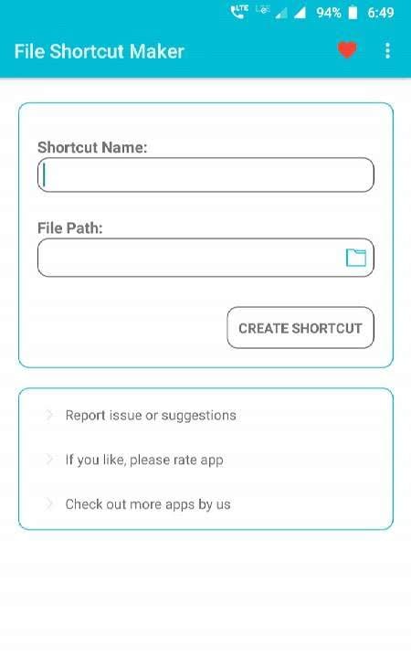 File Shortcut Maker screenshot 4