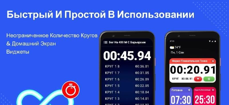 Stopwatch and Timer screenshot 2