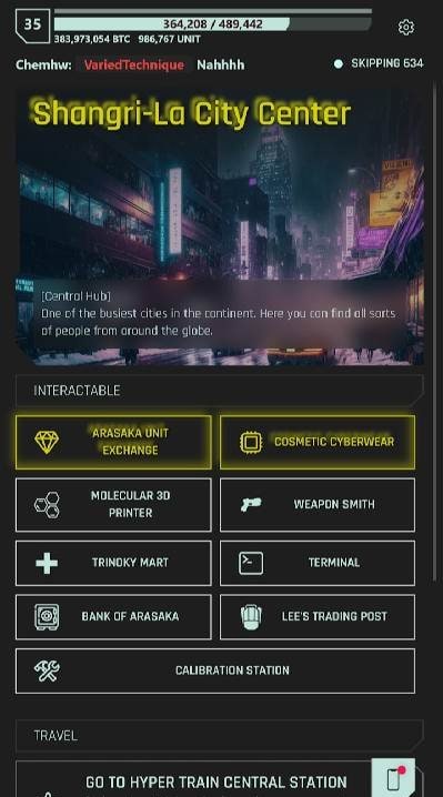 CyberCode Online - Text MMORPG screenshot 3