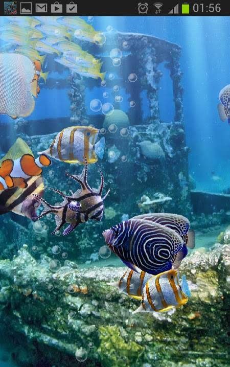 The Real Aquarium - Live Wallpaper screenshot 2