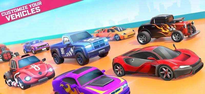 Hot Car Race Off screenshot 3