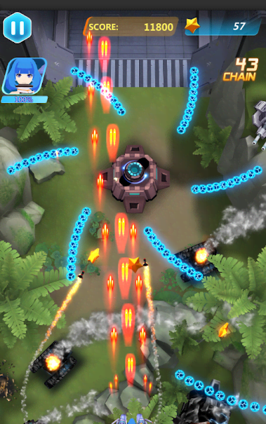 Ace Pilot Girl:final battle screenshot 2
