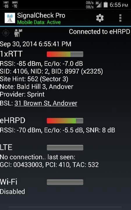 SignalCheck Pro screenshot 3