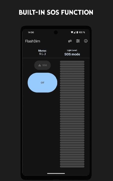 FlashDim - Dim your flashlight screenshot 2