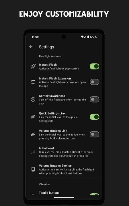FlashDim - Dim your flashlight screenshot 3