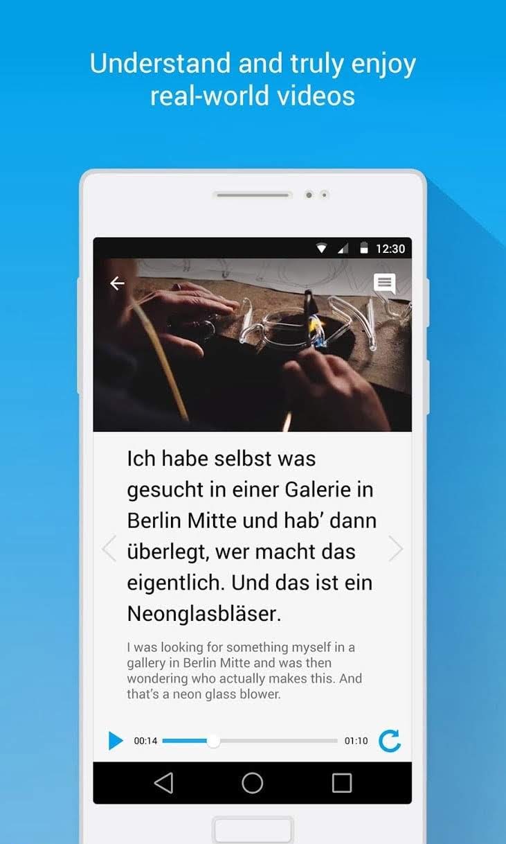 FluentU: Learn Languages with Videos - Screenshot 2