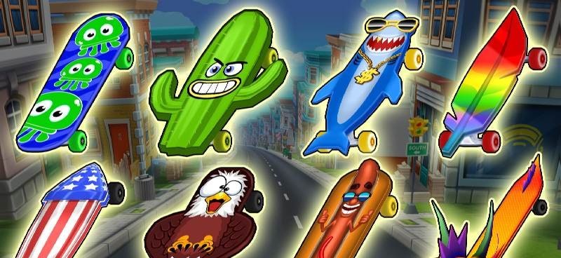 Skate Run Endless Skateboard Screenshot 2