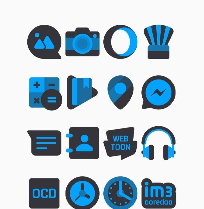 Ocean - Blue Icon Pack screenshot 3
