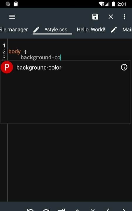 Html Editor screenshot 3