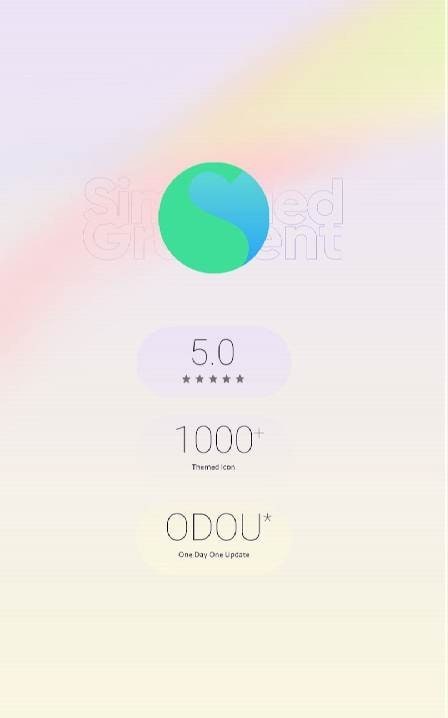 Simplified Gradient Icon Pack screenshot 1