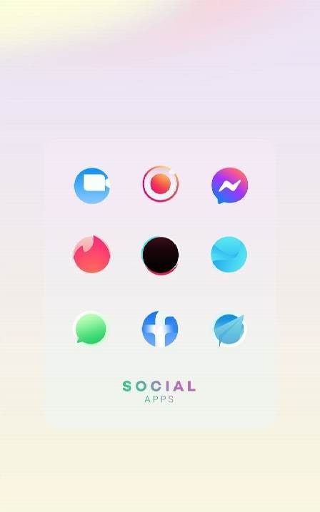 Simplified Gradient Icon Pack screenshot 3