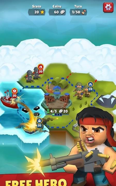 War Hex: Army battle & tactics screenshot 2