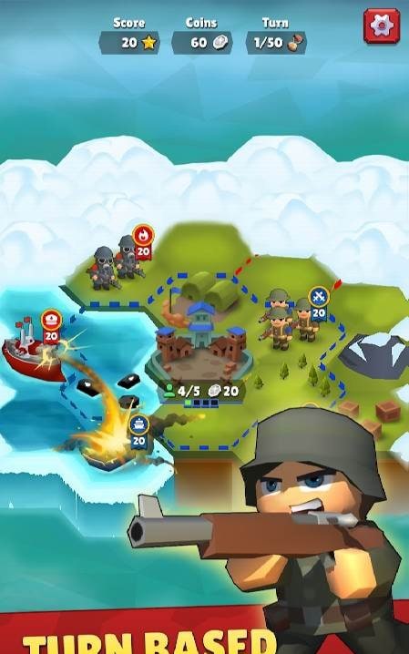 War Hex: Army battle & tactics screenshot 4
