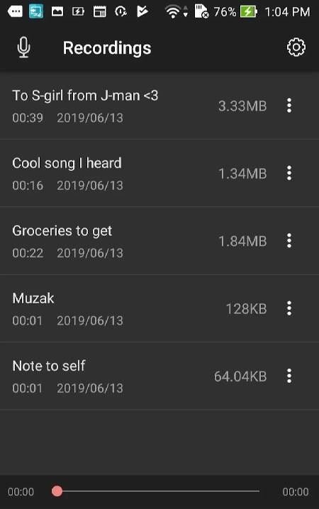 Voice Recorder & Audio Editor screenshot 4