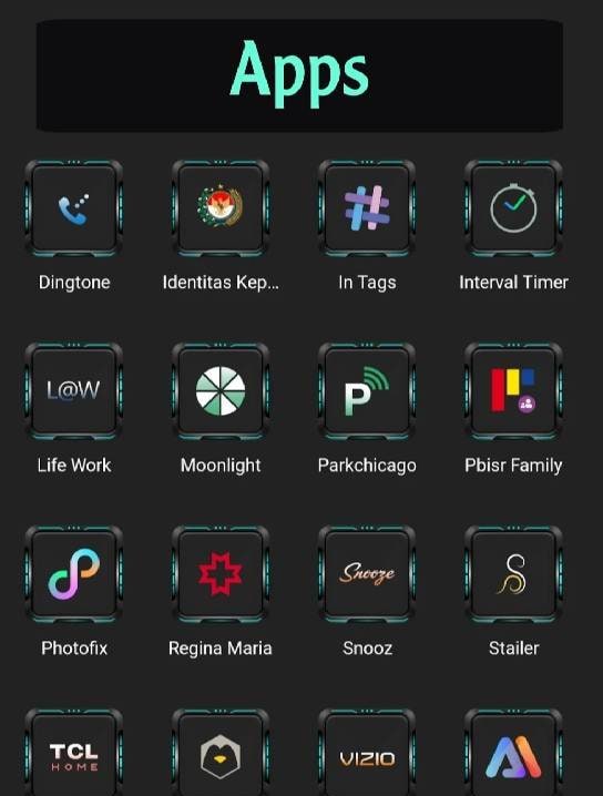 Dark Dream : Icon Pack screenshot 4