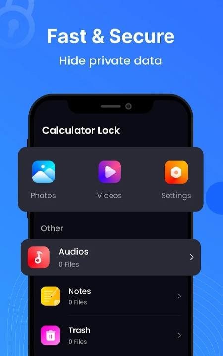 Calculator - Hide Photo, Video screenshot 1