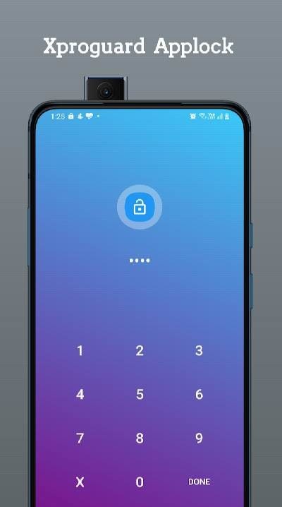 Xproguard AppLock screenshot 1