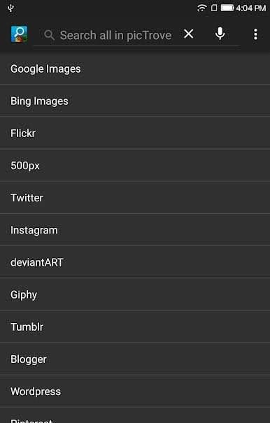 picTrove 2 Image Search screenshot 2