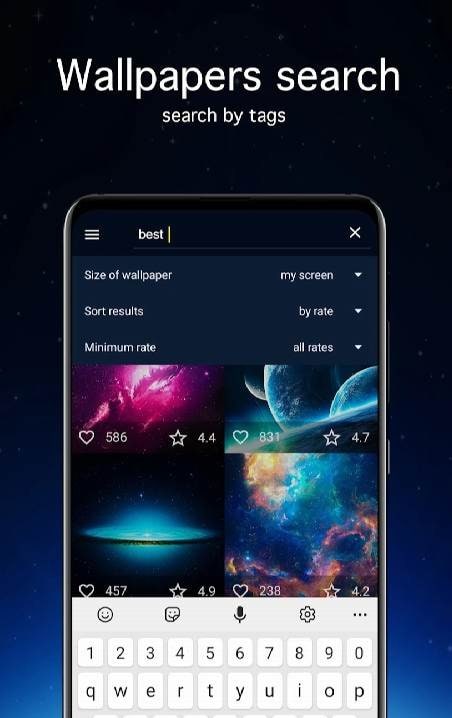 Space Wallpapers PRO screenshot 2