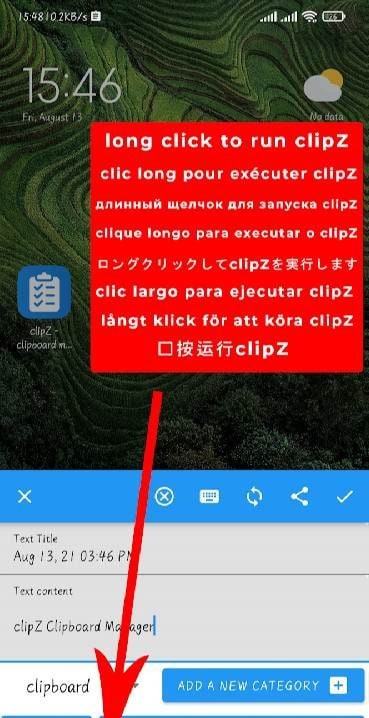 ClipZ - Clipboard Manager Screenshot 3