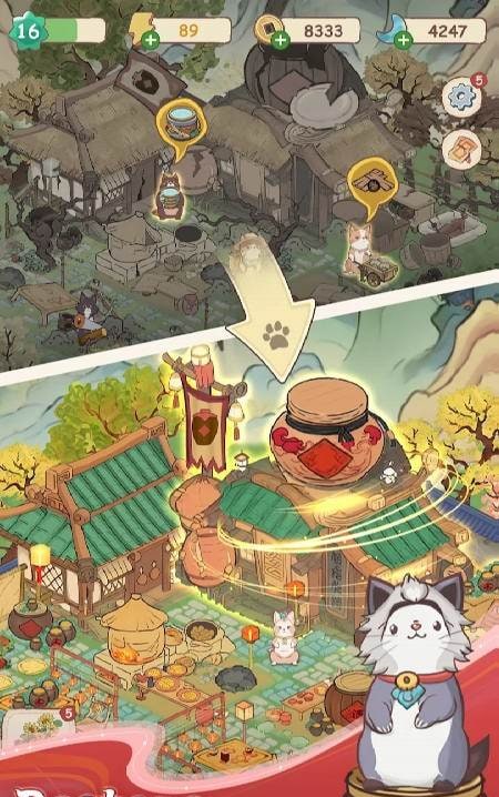 Dream Xanadu: Cats Blast Saga screenshot 2