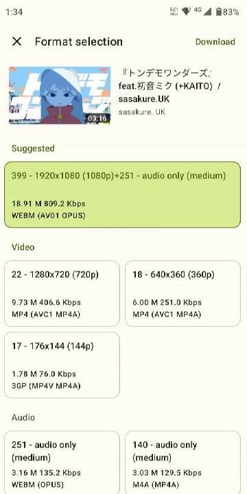 Seal - YouTube Downloader screenshot 4