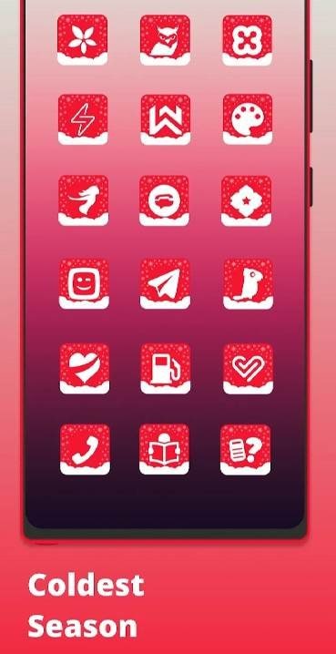 Winter Season - Icon Pack screenshot 2