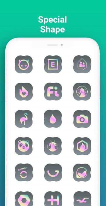 Iridescent - Icon Pack screenshot 3
