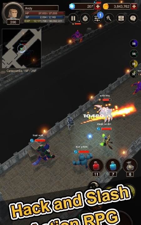 seeker2: Hack&Slash Action RPG screenshot 1